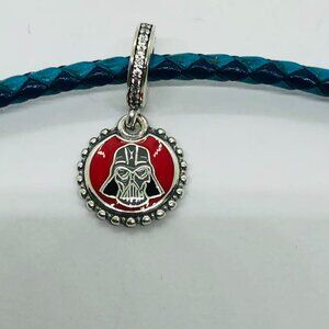 ✨✨Pandora Darth Vader Star Wars Button Charm Double Sided Char